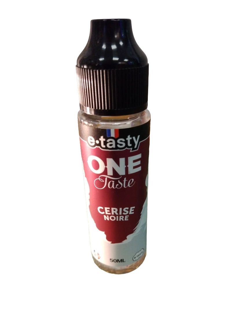 E - LIQUIDE E TASTY ONE TASTE CERISE NOIRE 50 ML