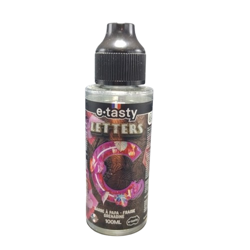 🍭 E-Tasty Letters C Barbe à Papa, Fraise & Grenadine 100 ml – Foix (Ariège) | Livraison France