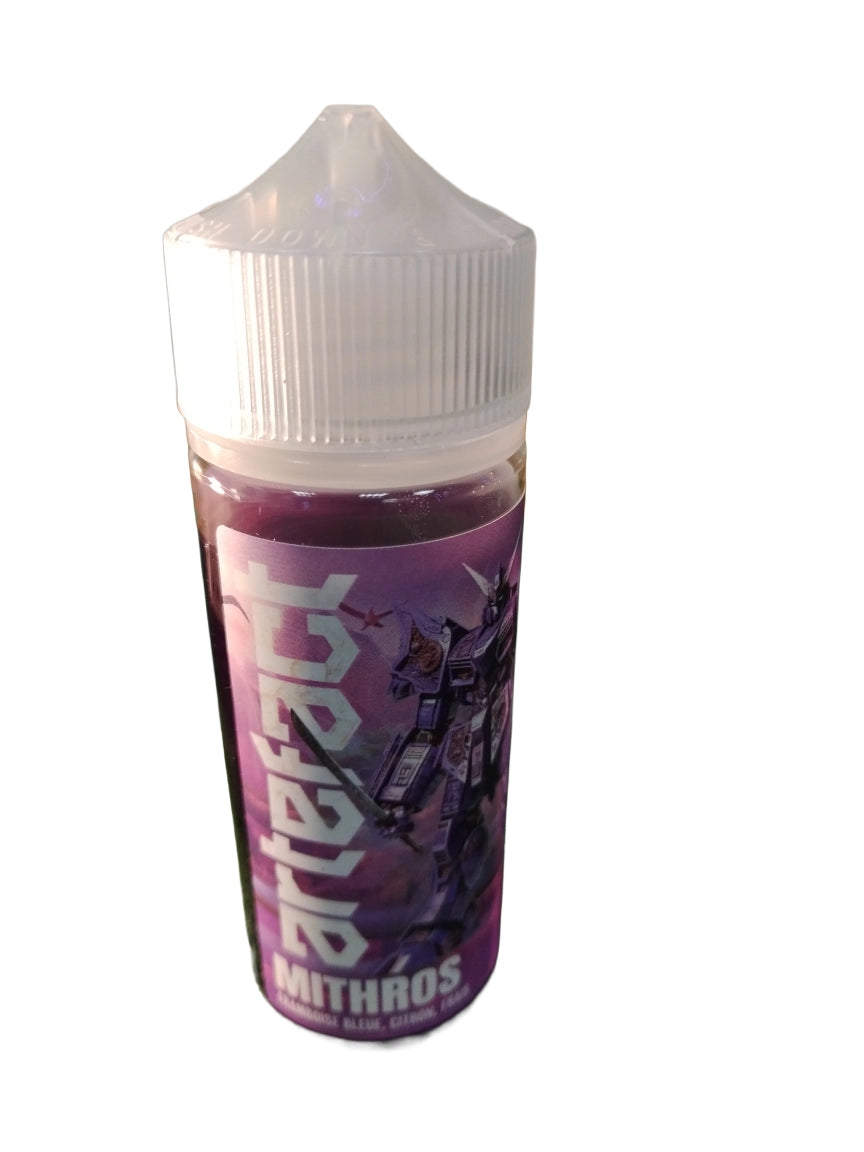 E LIQUIDE LIPS ARTAFAC MITHROS FRAMBOISE BLEUE CITRON FRAIS 50/50 100 ML