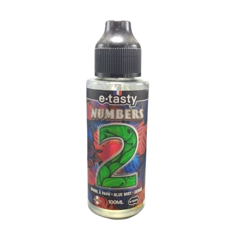 E-Tasty Numbers 2 Barbe à Papa Blue Mist Cerise 100 ml | Foix (Ariège) & Livraison France