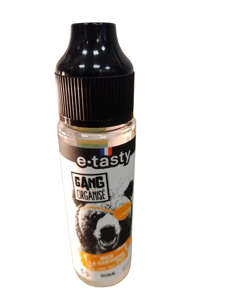 E LIQUIDE E TASTY - GANG ORGANISE RICK LA CASTAGNE 50 ML