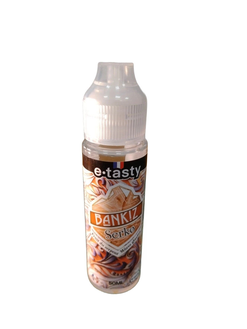 E TASTY BANKIZ SERKO 50 ML 50/50 VP/PG