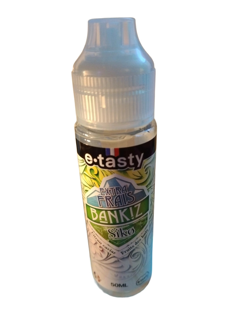 E LIQUIDE E TASTY BANKIZ SIKO EXTRA FRAIS 50 ML
